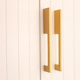 Modern Aluminum Alloy Slimline Gold Cabinet Drawer Handles