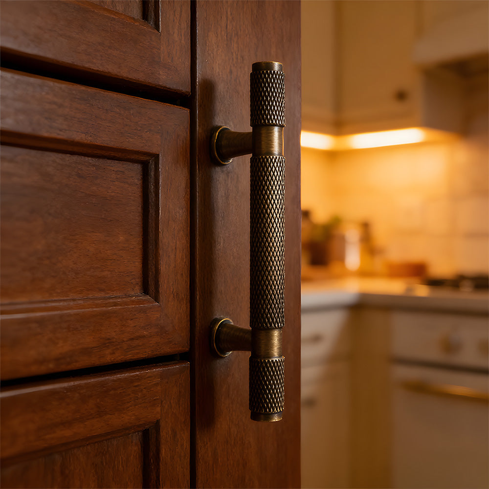 Solid Brass Bar Drawer Cabinet Pulls