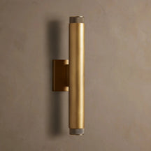 Spotlight Outdoor Sconce in Brass