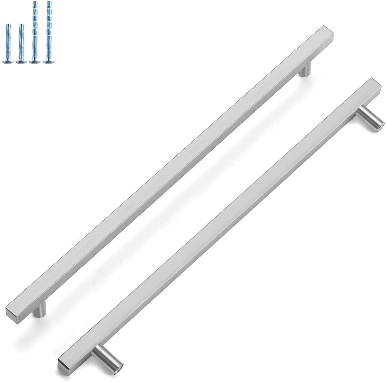 Silver Cabinet Handles for Dresser and Bathroom