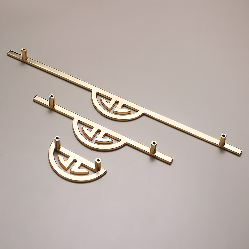 Stylish Zinc Alloy Semi Circle Drawer Pulls
