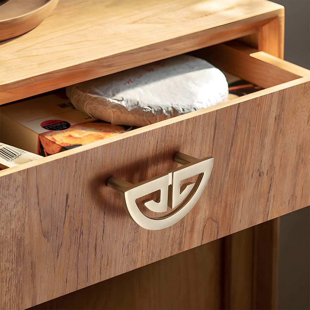 Stylish Zinc Alloy Semi Circle Drawer Pulls