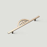 Stylish Zinc Alloy Semi Circle Drawer Pulls