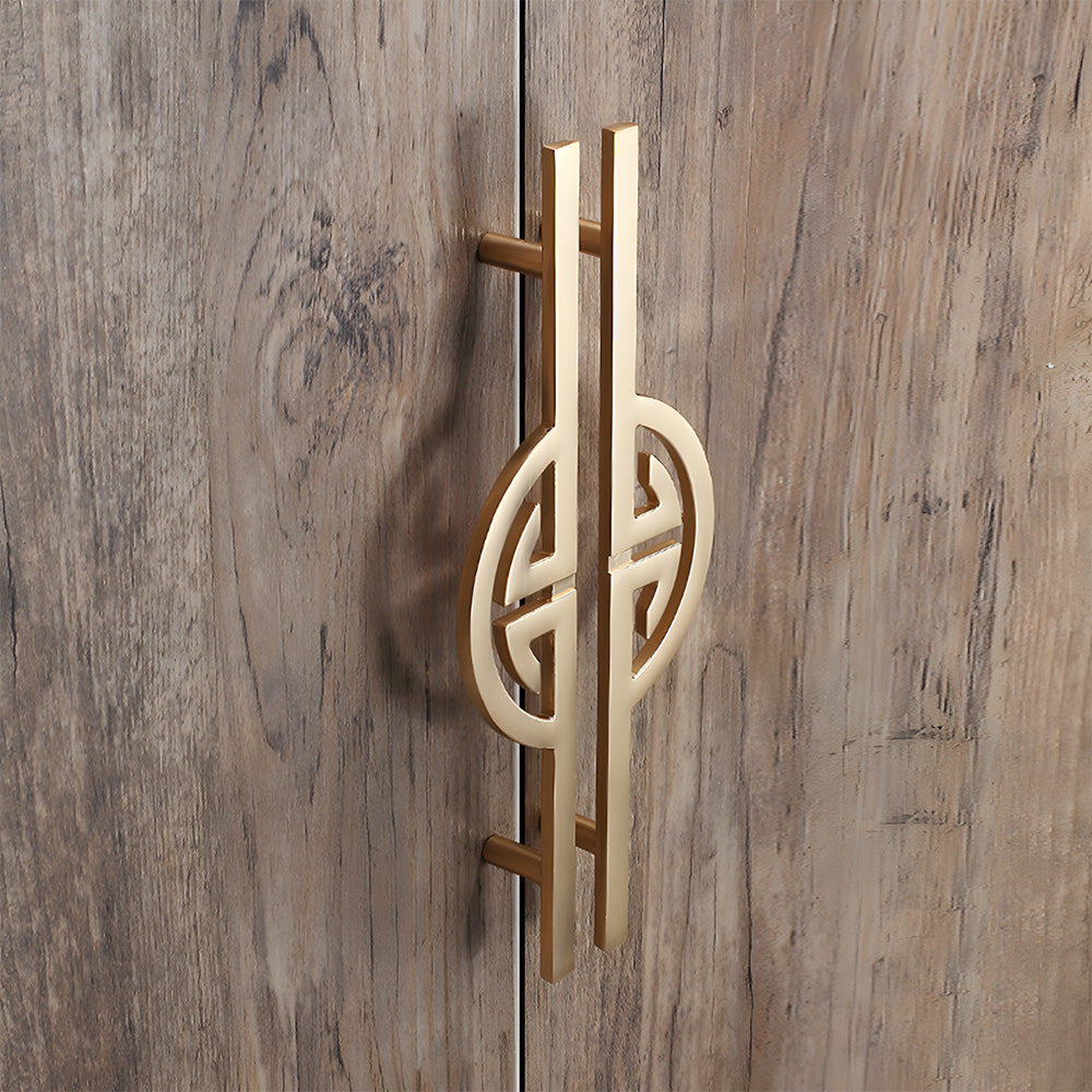 Stylish Zinc Alloy Semi Circle Drawer Pulls