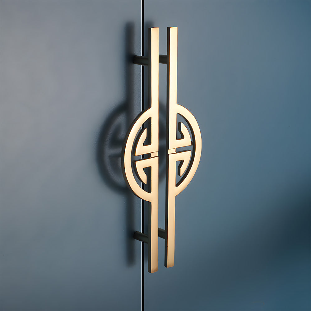 Stylish Zinc Alloy Semi Circle Drawer Pulls