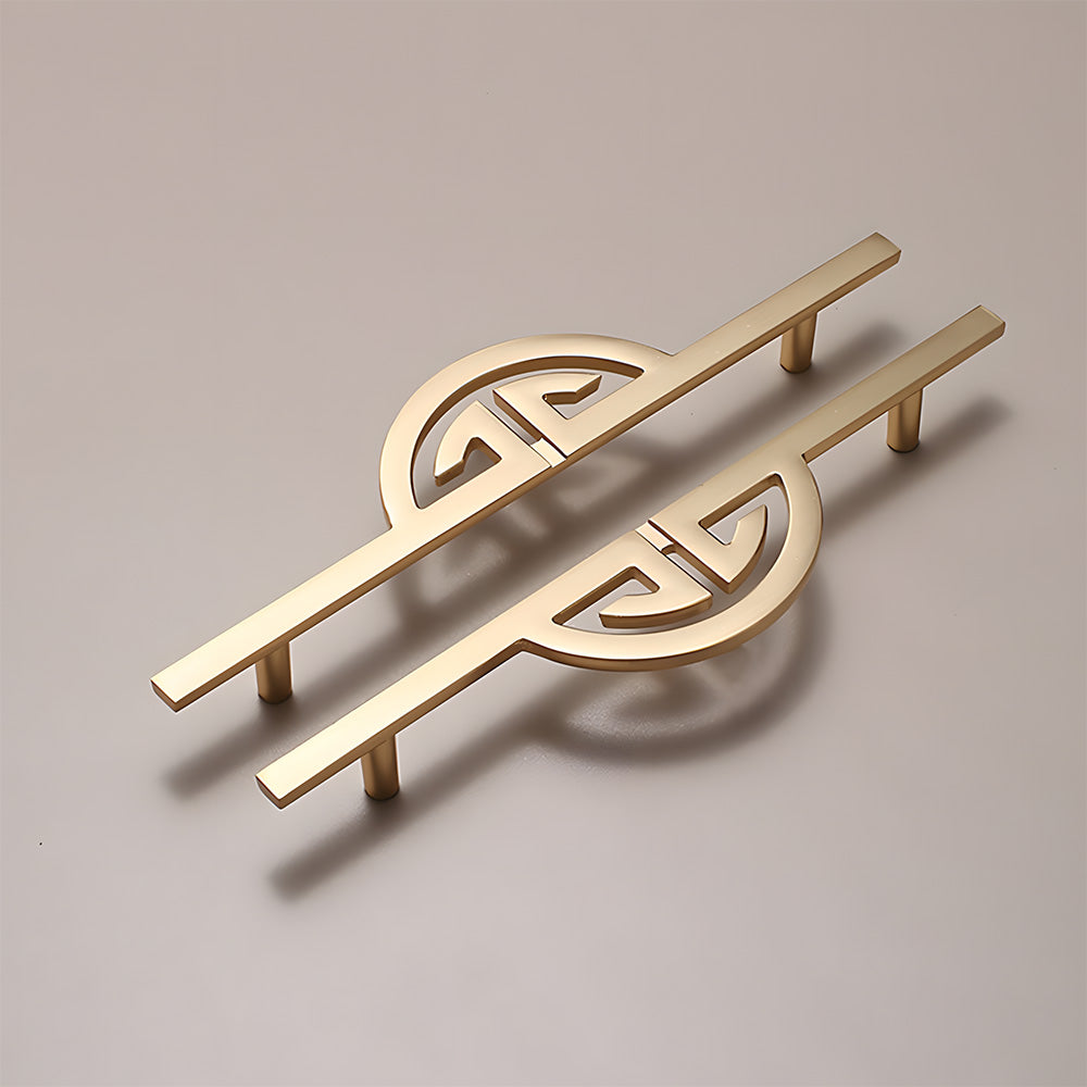Stylish Zinc Alloy Semi Circle Drawer Pulls