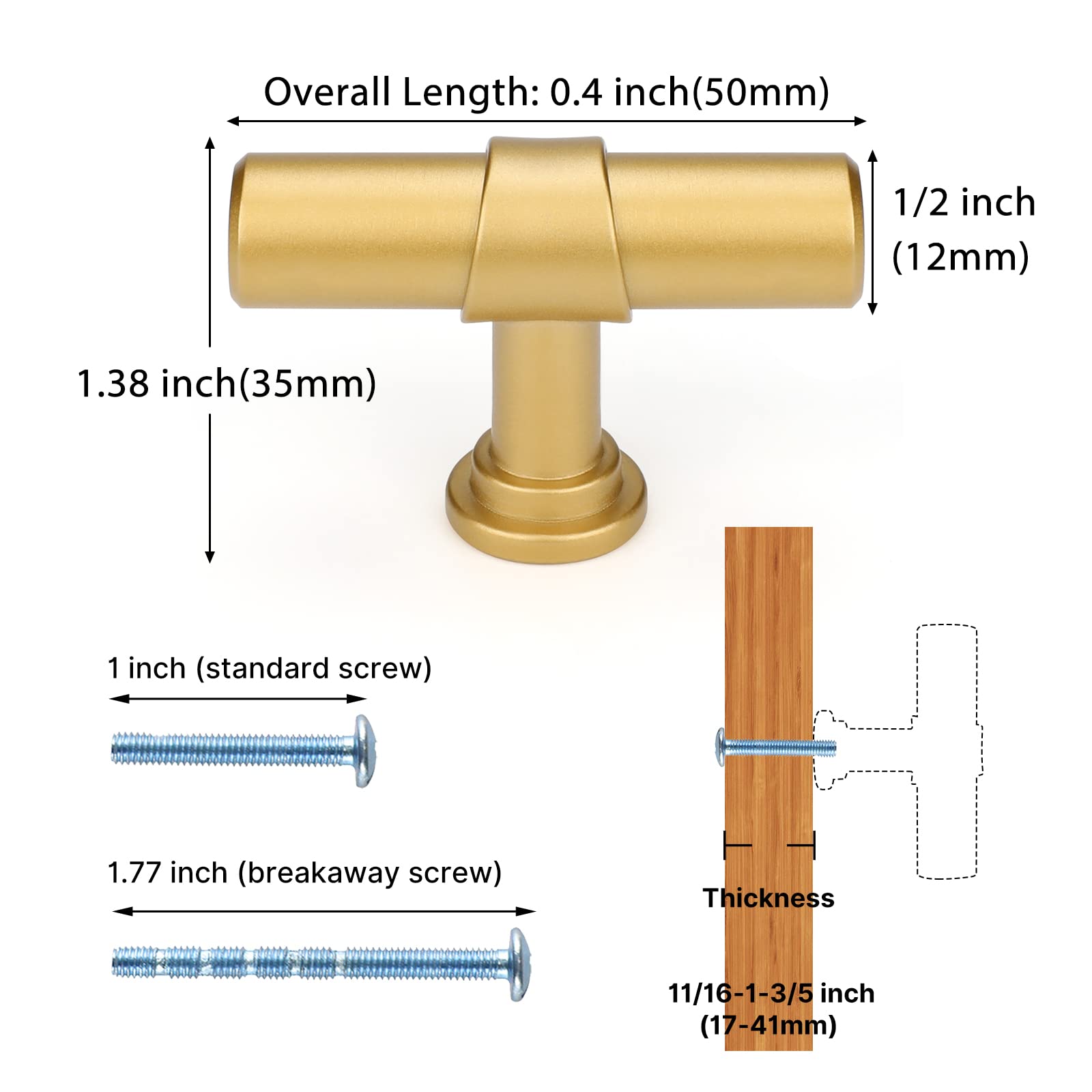Black Gold Cabinet Handles Kitchen Cabinet Hardware