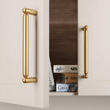 Unique Solid Brass T-Bar Cabinet Pulls