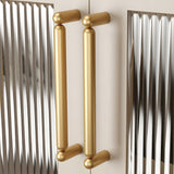 Unique Solid Brass T-Bar Cabinet Pulls