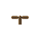 Unique Solid Brass T-Bar Cabinet Pulls
