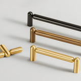 Unique Solid Brass T-Bar Cabinet Pulls