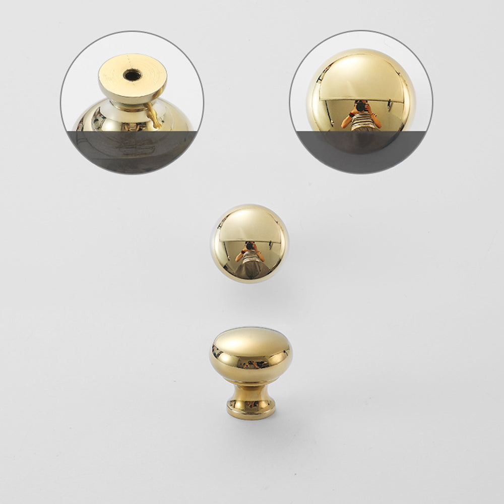 Luxurious Nordic Brass Cabinet Drawer Handles