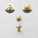 Luxurious Nordic Brass Cabinet Drawer Handles