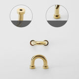 Luxurious Nordic Brass Cabinet Drawer Handles