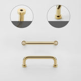 Luxurious Nordic Brass Cabinet Drawer Handles