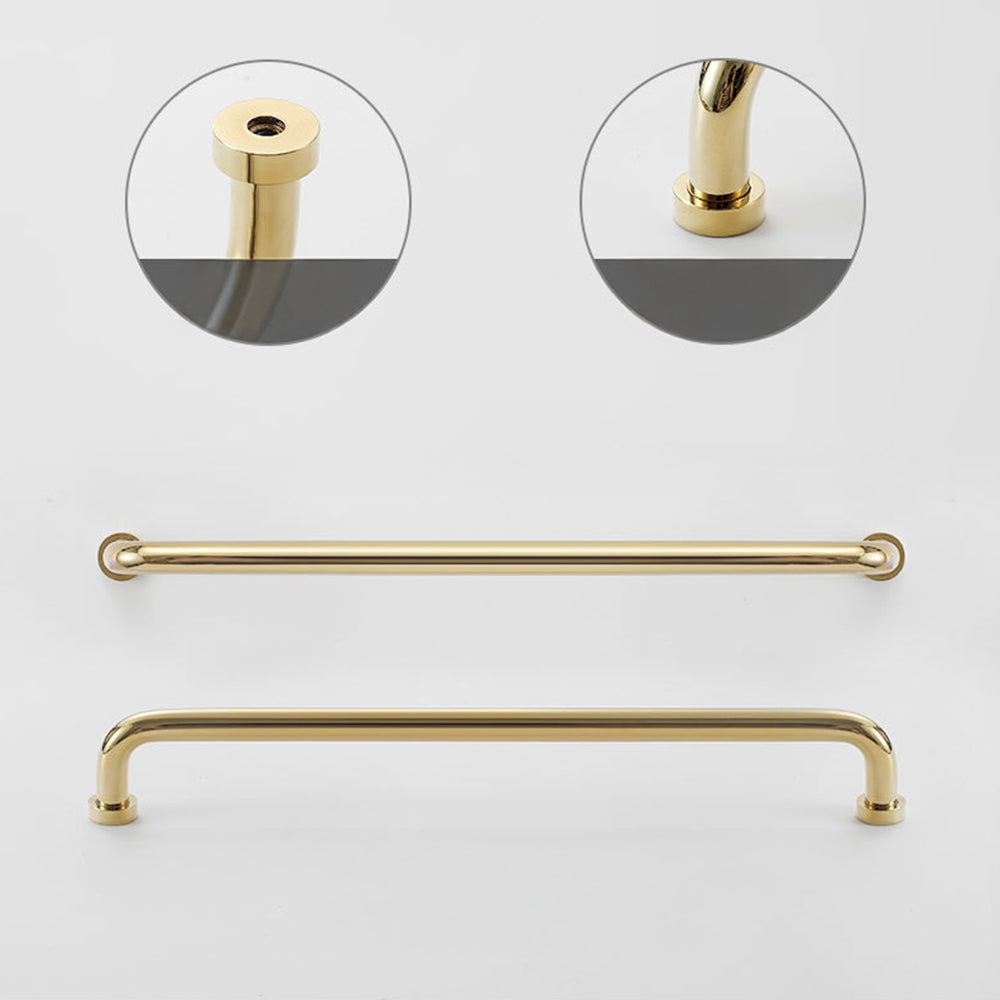 Luxurious Nordic Brass Cabinet Drawer Handles