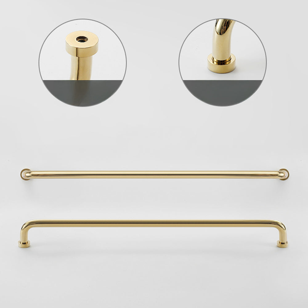 Luxurious Nordic Brass Cabinet Drawer Handles