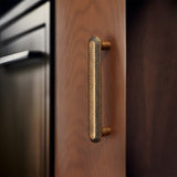 Vintage Knurled Textured Cabinet Bar Pulls