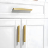 Vintage Brushed Gold Brass Kitchen Cabinet Handles