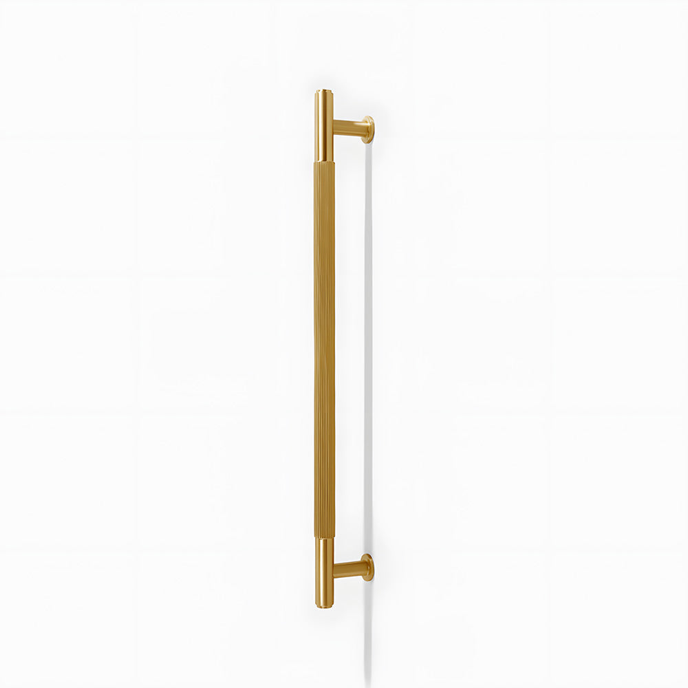 Vintage Lined Aged Bronze Brass Cabinet Pulls