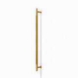 Vintage Lined Aged Bronze Brass Cabinet Pulls
