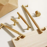 Vintage Lined Aged Bronze Brass Cabinet Pulls