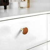 Nordic Modern Simple High-grade Leather Handle