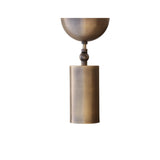 Adjustable Brass Cylinder Ceiling Spotlight