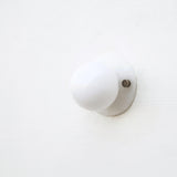 Alabaster and Opal Globe Wall Sconce