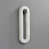 Alabaster Elliptical Wall Lamp – Gradual Fade Glow with Modern Design