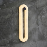 Alabaster Elliptical Wall Lamp – Gradual Fade Glow with Modern Design - View 2