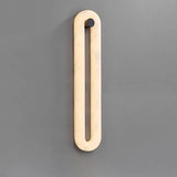 Alabaster Elliptical Wall Lamp – Gradual Fade Glow with Modern Design