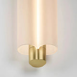 Alabaster Pendant Lamp – Cylindrical LED Pendant for Modern Indoor Lighting - View 7