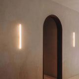 Alabaster Tubular Wall Light