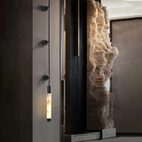 Alabaster Verita Column Wall Sconce | Linear Wall Lighting for Indoor Accents