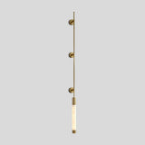 Alabaster Verita Column Wall Sconce | Linear Wall Lighting for Indoor Accents - View 10
