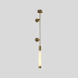 Alabaster Verita Column Wall Sconce | Linear Wall Lighting for Indoor Accents - View 14