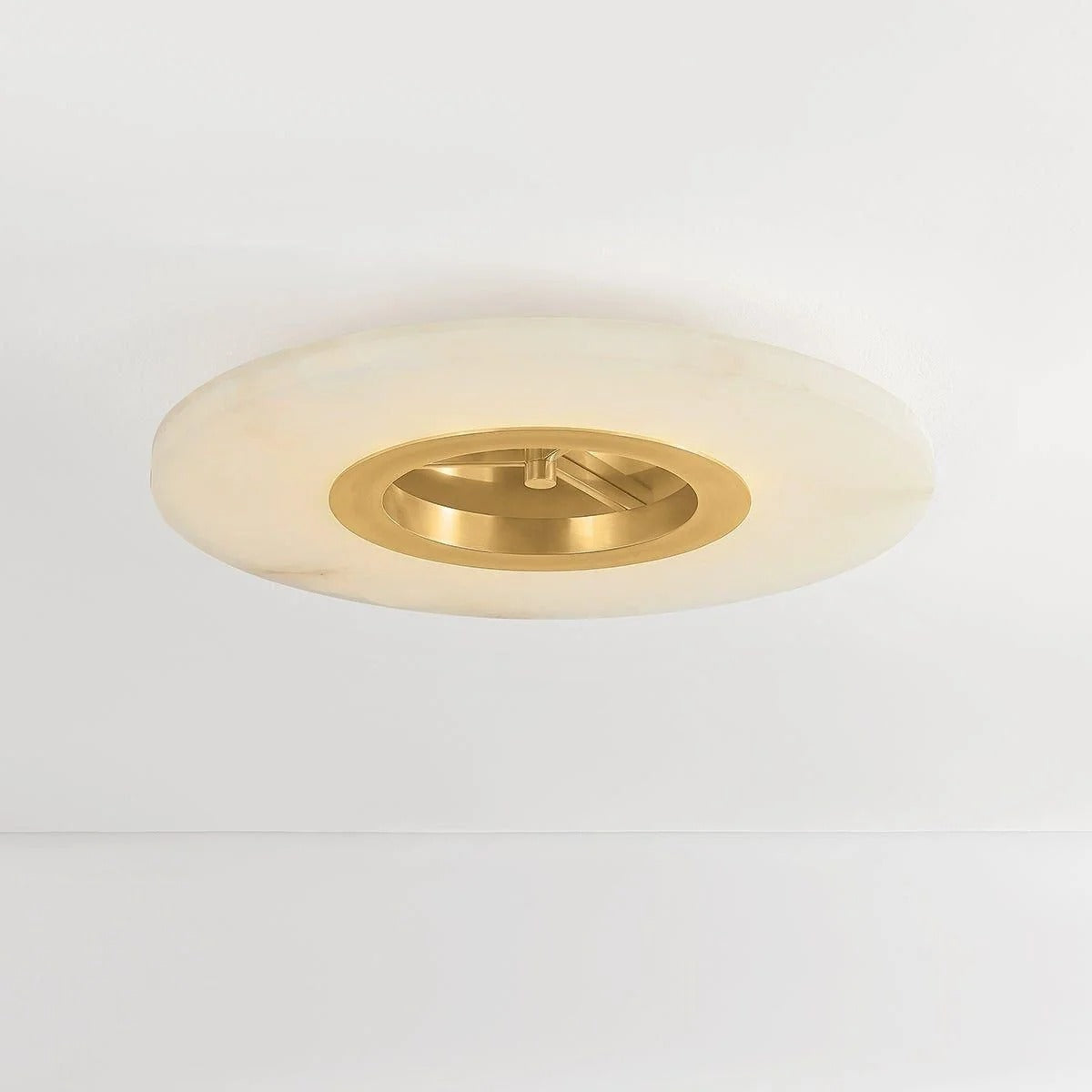 Alto Alabaster Flush Mount