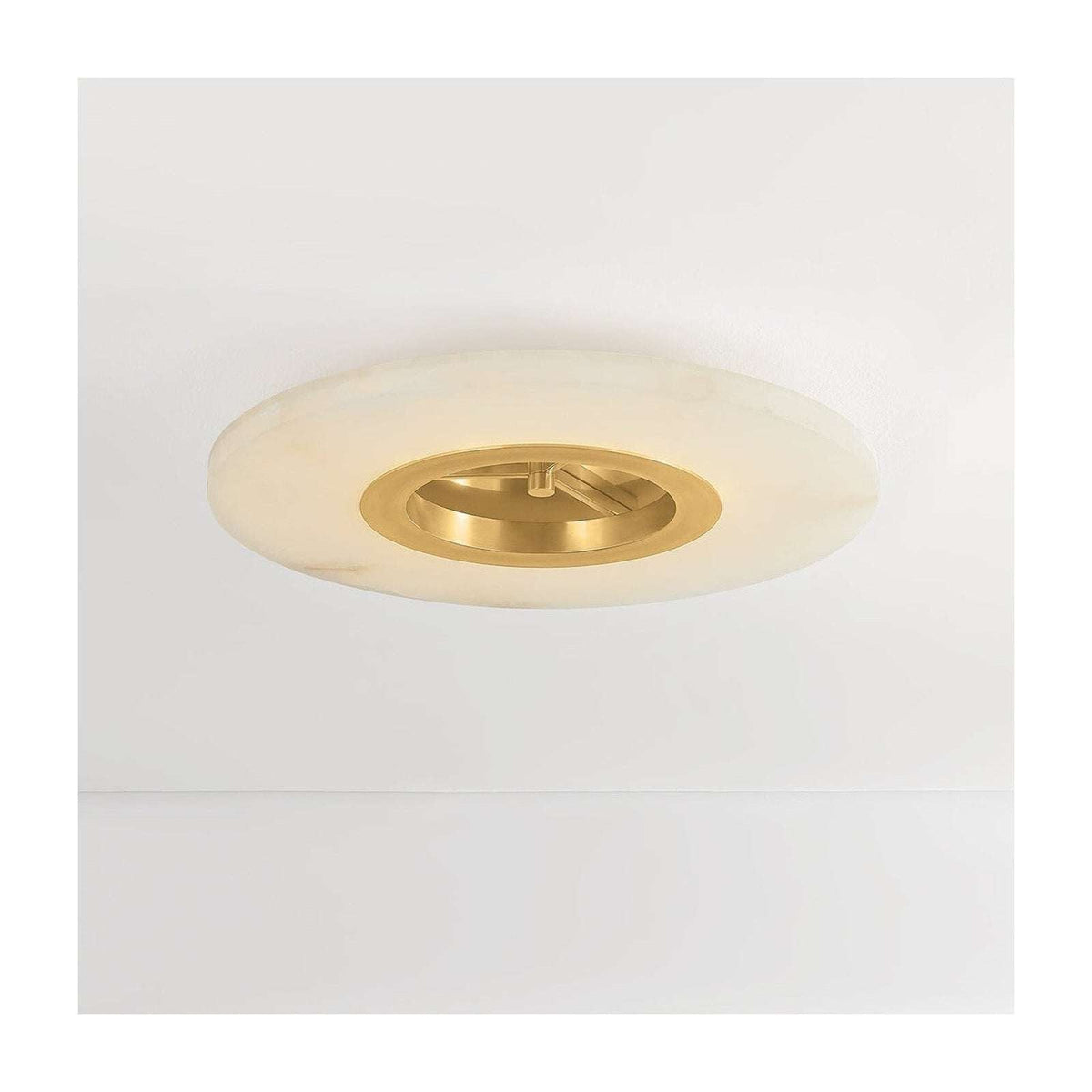 Alto Alabaster Flush Mount