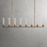 andreas linear chandelier