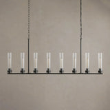 andreas linear chandelier