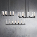 andreas round chandelier
