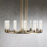 andreas round chandelier