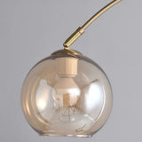 gold floor lamp