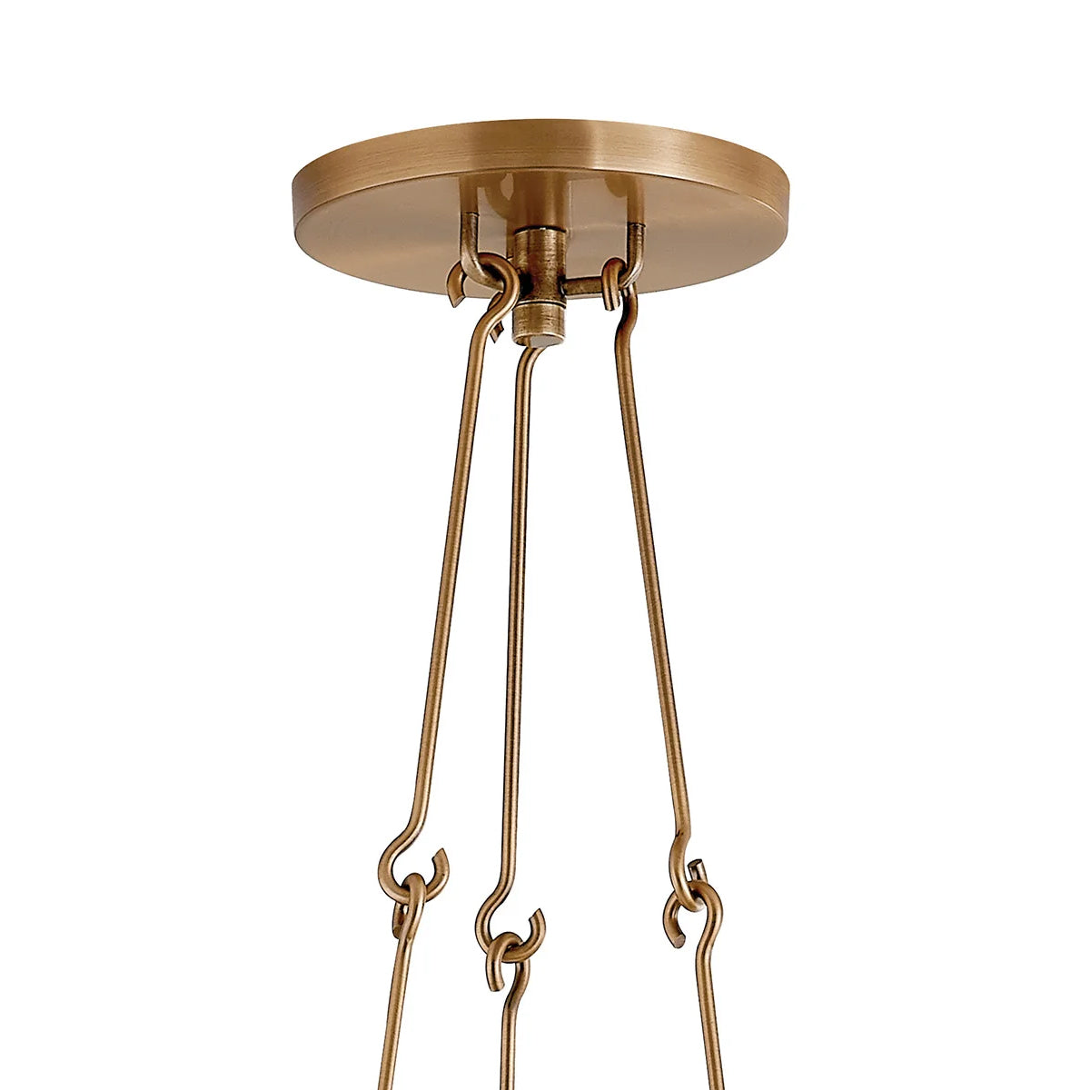 Archive Pendant — Vintage Enamel Hanging Light with Warm Broad Downlight
