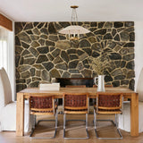 Archive Pendant — Vintage Enamel Hanging Light with Warm Broad Downlight