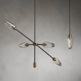 arrow bronze chandelier