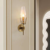 brass arrow sconce for hallway