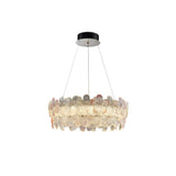 art deco floral chandelier