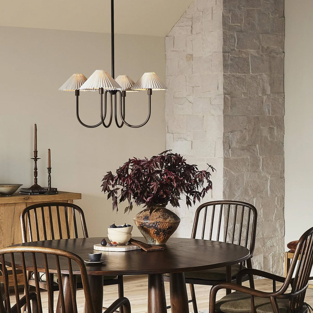 Ashby Chandelier — English Countryside Ceiling Light with Warm Settled Glow